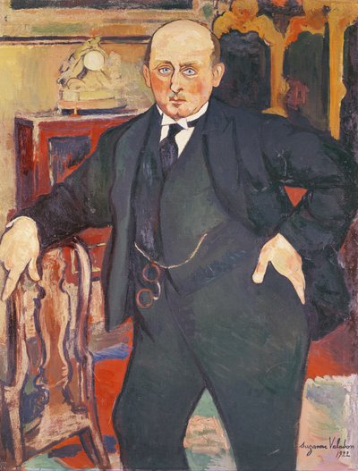 Porträt von Monsieur Mori, 1922 von Marie Clementine (Suzanne) Valadon
